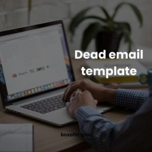 b2b lead generation - email template