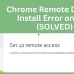 Fix Chrome Remote Desktop Install Error on Mac (SOLVED)